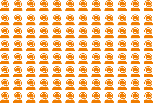 mehrere orange Icons zu Fachvortragenden