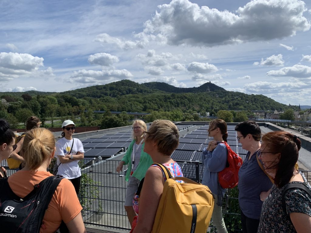 ZB MED Mitarbeiter:innen bei ihrem Betriebsausflug nach Königswinter